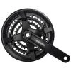Shimano Tourney FC-TY301 48/38/28 175mm černé kliky Shimano Tourney FC-TY301 48/38/28 175mm černé kliky