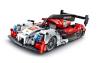 Stavebnice závodní auto na zpětné natažení 472 dílků