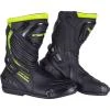 Street Racer Boty na motorku Grid černo-fluo žluté + šátek Kilpi