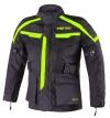 Street Racer Dětská bunda na motorku Drago černo-fluo žlutá Street Racer Dětská bunda na motorku Drago černo-fluo žlutá