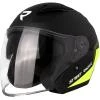 Street Racer otevřená helma Sonic matná černo-fluo žlutá Street Racer otevřená helma Sonic matná černo-fluo žlutá