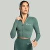 STRIX Dámský top Cropped Seamless Moss POUZE L (VÝPRODEJ)