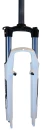 SR Suntour XCT V4 MLO A-H 1 1/8" bílá vidlice pro horská kola 26" se zdvihem 100 mm, pouze V-brake