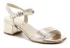 Tamaris 1-28249-42 světle zlaté dámské sandály na podpatku Tamaris 1-28249-42 světle zlaté dámské sandály na podpatku