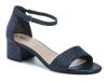 Tamaris 1-28295-42 navy glam dámské sandály na podpatku Tamaris 1-28295-42 navy glam dámské sandály na podpatku