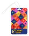 Travel Blue Puzzle vícebarevná visačka na kufr Travel Blue Puzzle vícebarevná visačka na kufr