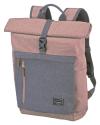 Travelite Basics Roll-up Backpack Rose batoh