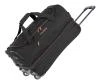 Travelite Basics Wheeled duffle S Black/orange taška Travelite Basics Wheeled duffle S Black/orange taška