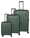 Travelite Dynamic S, M, L zelená sada kufrů Travelite Dynamic S, M, L zelená sada kufrů