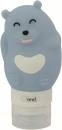 Travel Safe Squeeze Bottle Animal Bear světle modrá dětská silikonová dávkovací lahev Travel Safe Squeeze Bottle Animal Bear světle modrá dětská silikonová dávkovací lahev