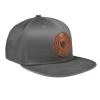 TSG Kšiltovka Snapback Grey Leather Label TSG Kšiltovka Snapback Grey Leather Label
