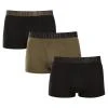 Under Armour 3 PACK-UA PERFORMANCE COTTON - SOLID 3 inch-BLK pánské boxerky Under Armour 3 PACK-UA PERFORMANCE COTTON - SOLID 3 inch-BLK pánské boxerky