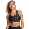 Under Armour Crossback Mid Print-BLK dámská sportovní podprsenka Under Armour Crossback Mid Print-BLK dámská sportovní podprsenka