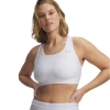 Under Armour HeatGear Mid-WHT sportovní podprsenka Under Armour HeatGear Mid-WHT sportovní podprsenka