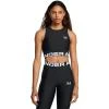 Under Armour HeatGear Rib Tank-BLK 2025 dámský sportovní top