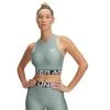 Under Armour HeatGear Rib Tank-GRN 2025 dámský sportovní top