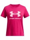 Under Armour UA BIG LOGO SS-PPL dívčí tričko Under Armour UA BIG LOGO SS-PPL dívčí tričko