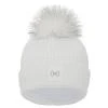 Under Armour UA Halftime Ribbed Pom-WHT dámská zimní čepice Under Armour UA Halftime Ribbed Pom-WHT dámská zimní čepice