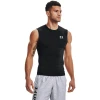 Under Armour UA HG Armour Comp SL-BLK pánské kompresní tílko Under Armour UA HG Armour Comp SL-BLK pánské kompresní tílko