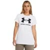Under Armour UA Rival Logo SS-WHT dámské tričko Under Armour UA Rival Logo SS-WHT dámské tričko