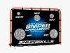Unihoc Sniper Challenge autobrankář 25/26 POUZE 160x115 cm - černá/modrá (VÝPRODEJ)