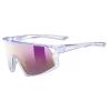 Uvex Skyryse Clear Purple/mir.lavender (s5330899416) cyklistické brýle