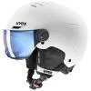 Uvex Rocket Jr Visor White-black Mat (s5662631000) dětská lyžařská helma Uvex Rocket Jr Visor White-black Mat (s5662631000) dětská lyžařská helma