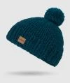 WOOX Ejby Merino Junior Petrol dětská čepice WOOX Ejby Merino Junior Petrol dětská čepice