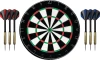Xq Max Šipky s terčem XQ-MAX flocked Dartboard - SET
