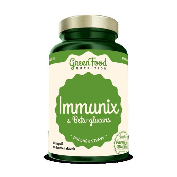 GreenFood Immunix Beta-glukány 90 kapsúl