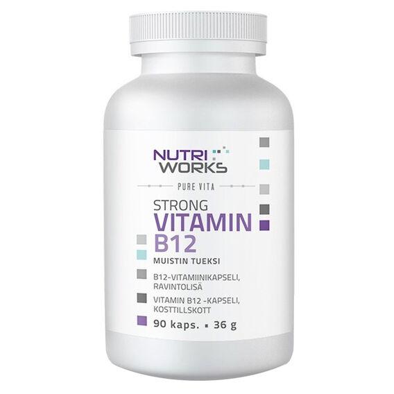 NutriWorks Strong Vitamin B12 90 kapsúl