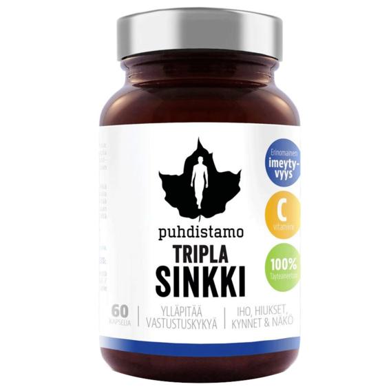Puhdistamo Triple Zinc 60 kapsúl