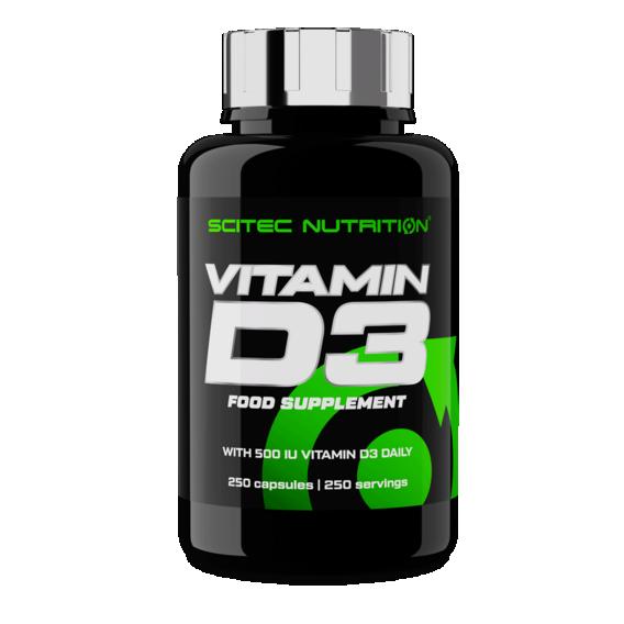 Scitec Vitamin D3 250 kapslí