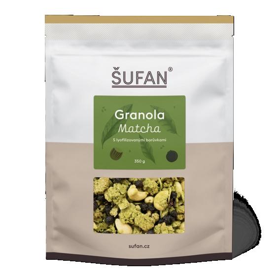 ŠUFAN Granola Matcha 350g