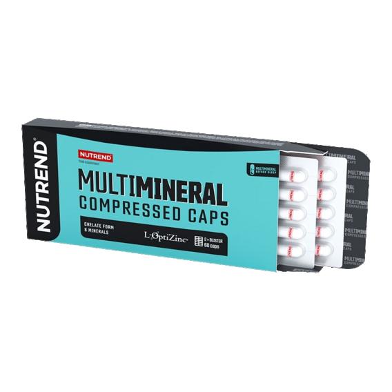 Nutrend Multimineral Compressed caps 60 kapsúl