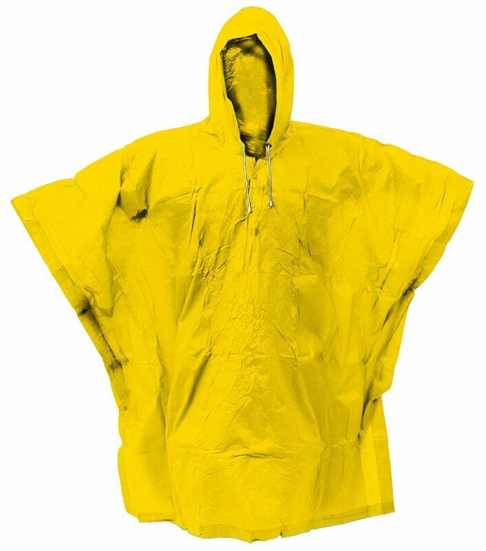 2you Pláštěnka PVC pončo žlutá