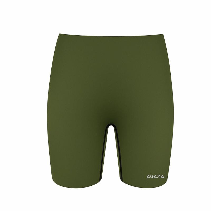 Agama Neoprenové kraťasy WINTER SKIN 2 mm khaki