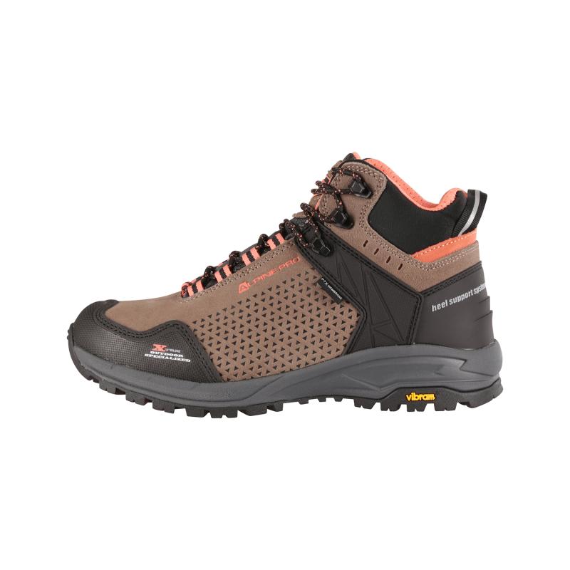 Alpine Pro ERAHE hnedá outdoorová obuv s membránou ptx