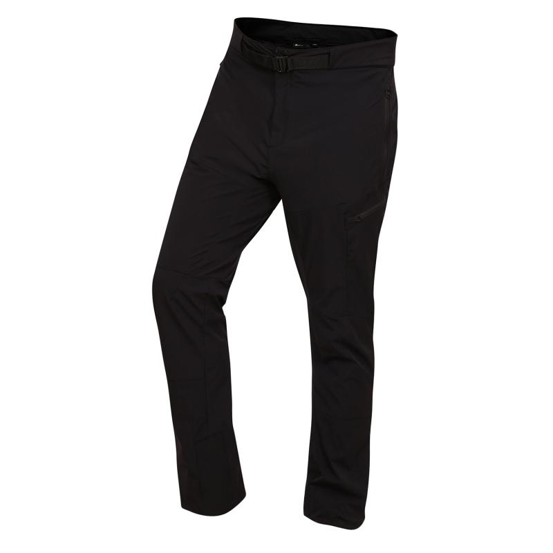 Alpine Pro ZEBIN MPAY590990 pánske čierne softshellové nohavice