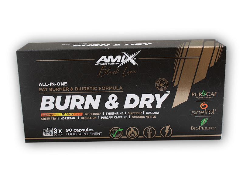 Amix Black Line Black Line Burn Dry Blister 90 kapslí