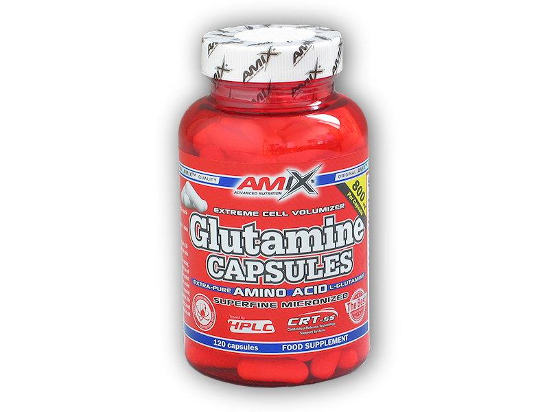 Amix Glutamine Capsules 120 kapslí
