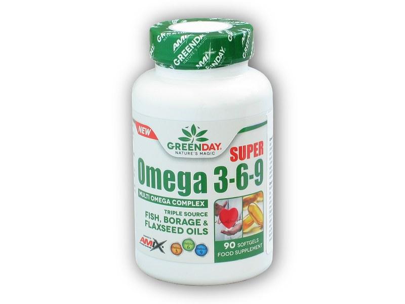 Amix GreenDay Super Omega 3-6-9 90 kapsúl