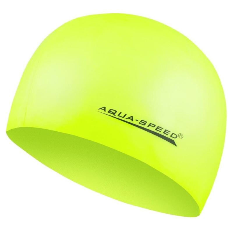 Aqua-Speed Mega koupací čepice žlutá