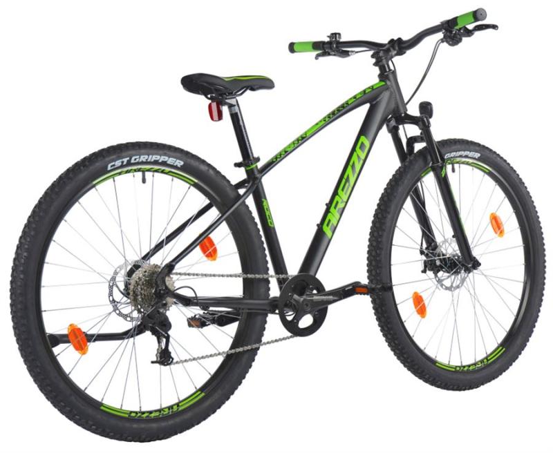 AREZZO ROCO 29 2023 čierno/zelené pánske horské kolo + výbava zadarmo