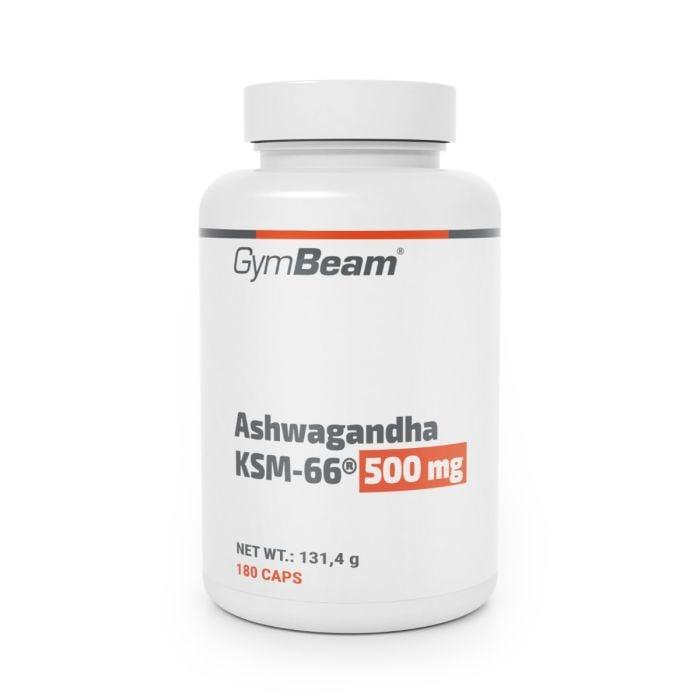 GymBeam Ashwagandha KSM-66 500mg 180 kaps.