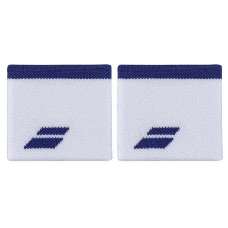 Babolat Logo Wristband 2024 potítka bílá-modrá