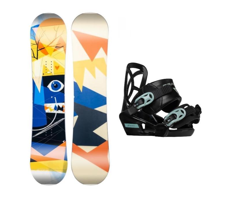 Beany Bonjour detský snowboard + Gravity Cosmo viazanie