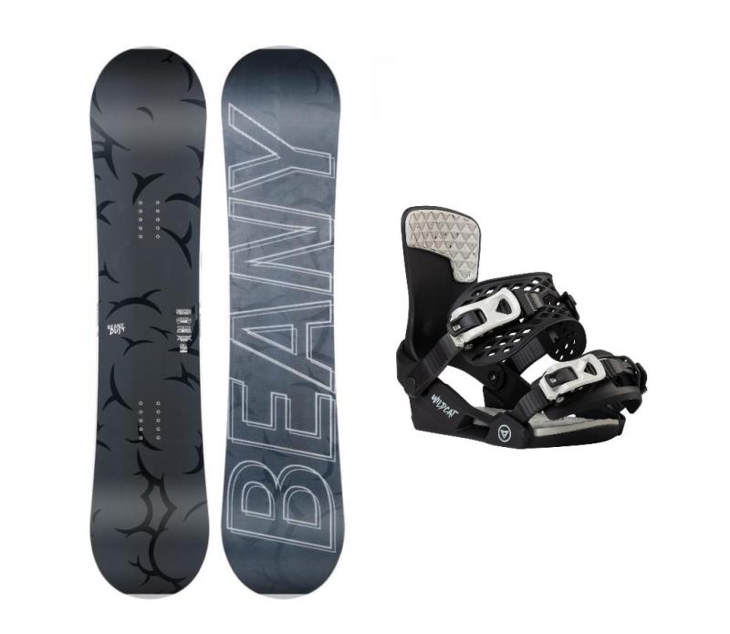 Beany Dust juniorský snowboard + Gravity Wildcat black viazanie