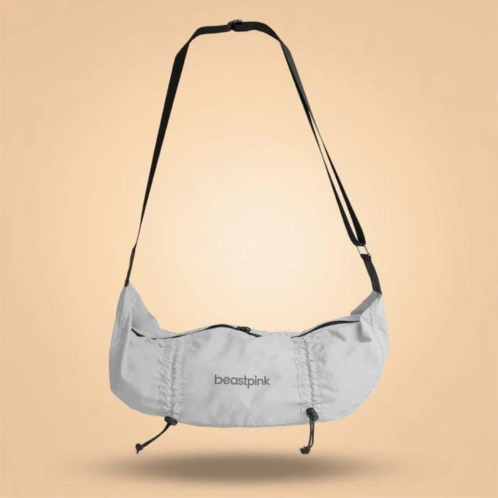 Levně BeastPink Sportovní taška Sling Hyper Ivory