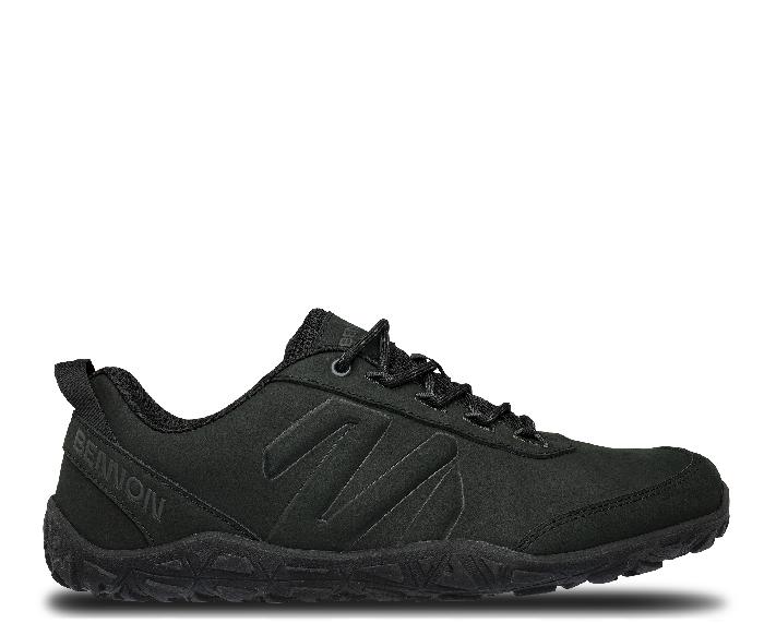 Bennon Barefoot Leather Graphite black barefooty
